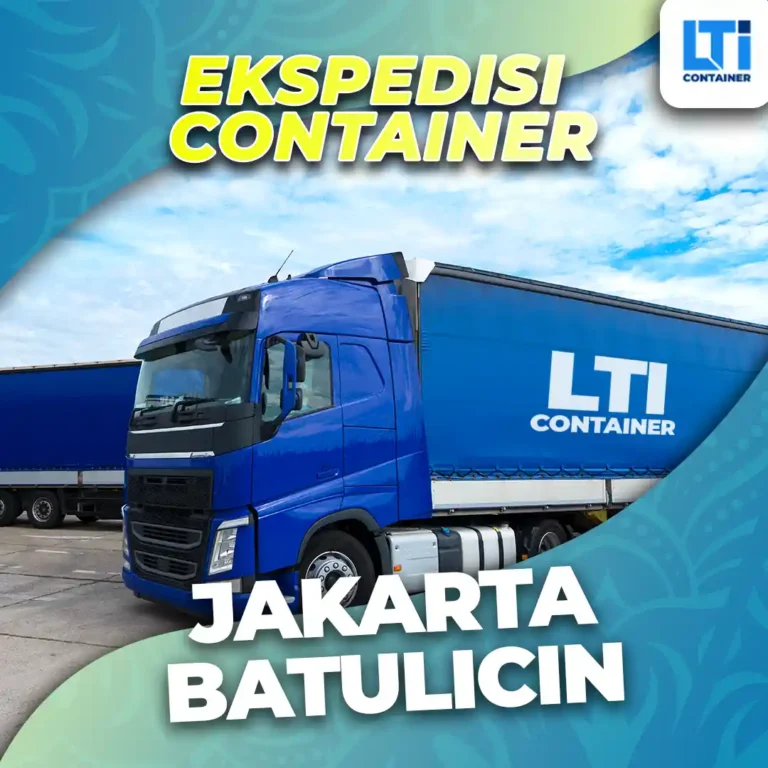Ekspedisi Container Jakarta Batulicin