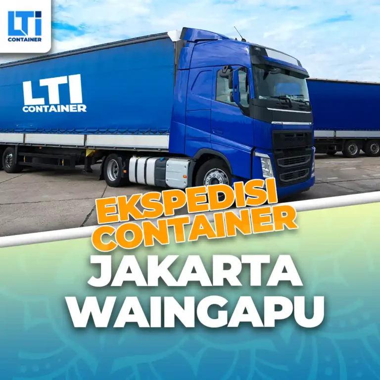Ekspedisi Container Jakarta Waingapu