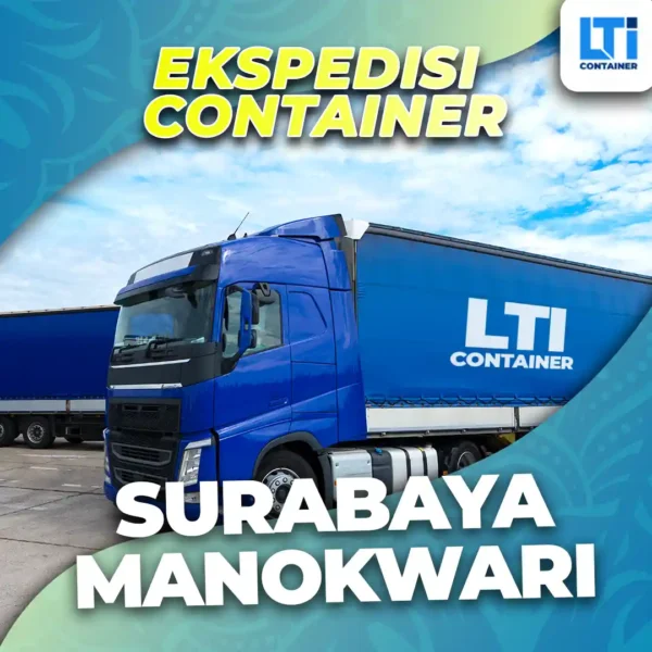 Ekspedisi Container Surabaya Manokwari Murah