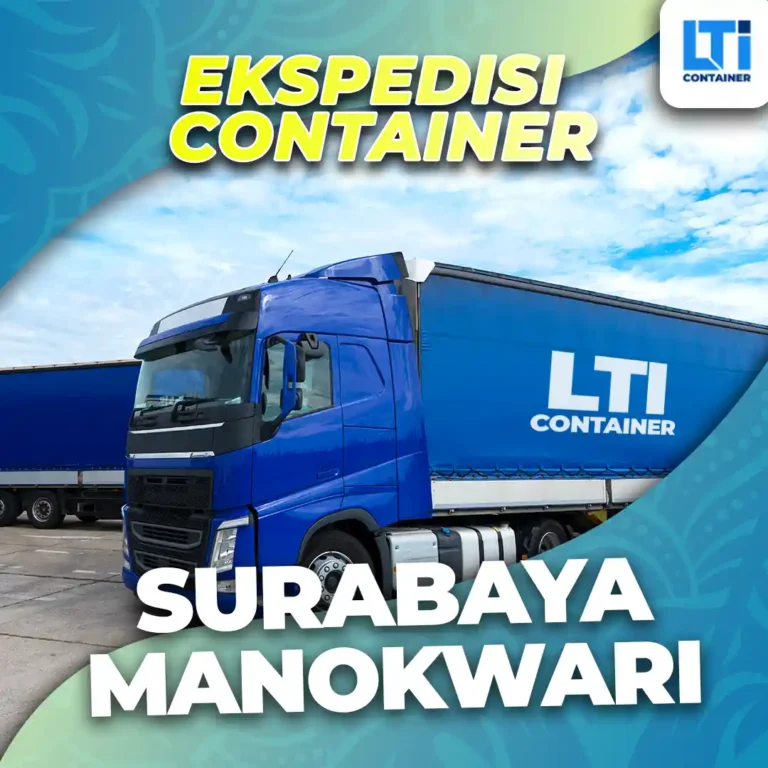 Ekspedisi Container Surabaya Manokwari