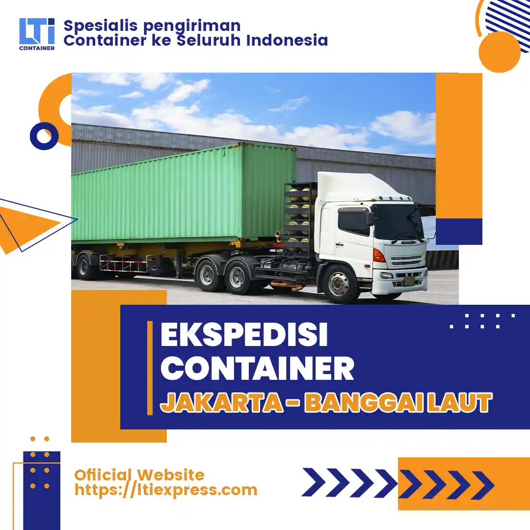 ekspedisi container jakarta banggai laut