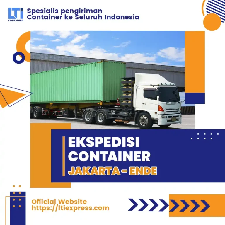 ekspedisi container jakarta ende