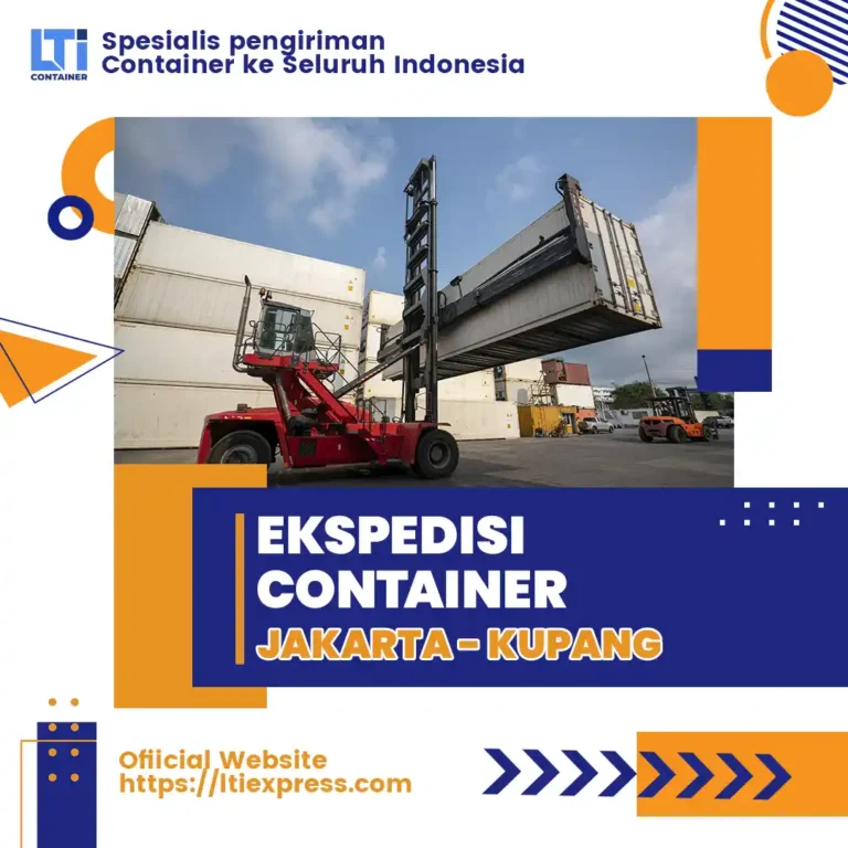 ekspedisi container jakarta kupang