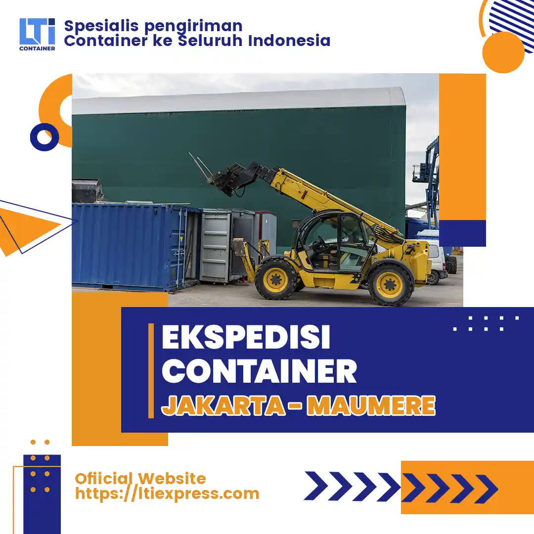 ekspedisi container jakarta maumere