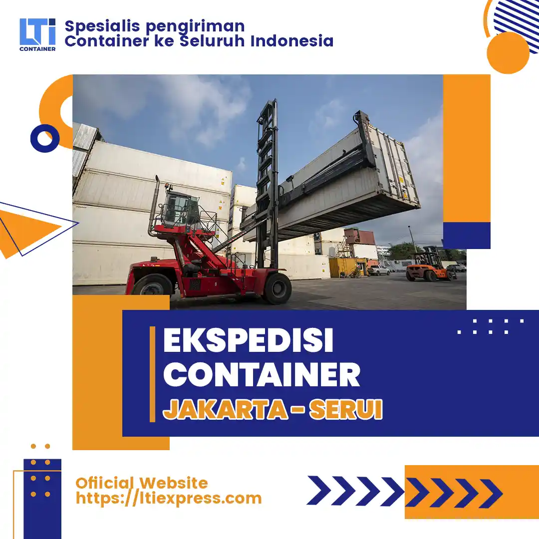 ekspedisi container jakarta serui