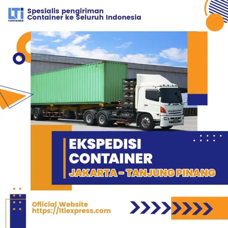 ekspedisi container jakarta tanjung pinang