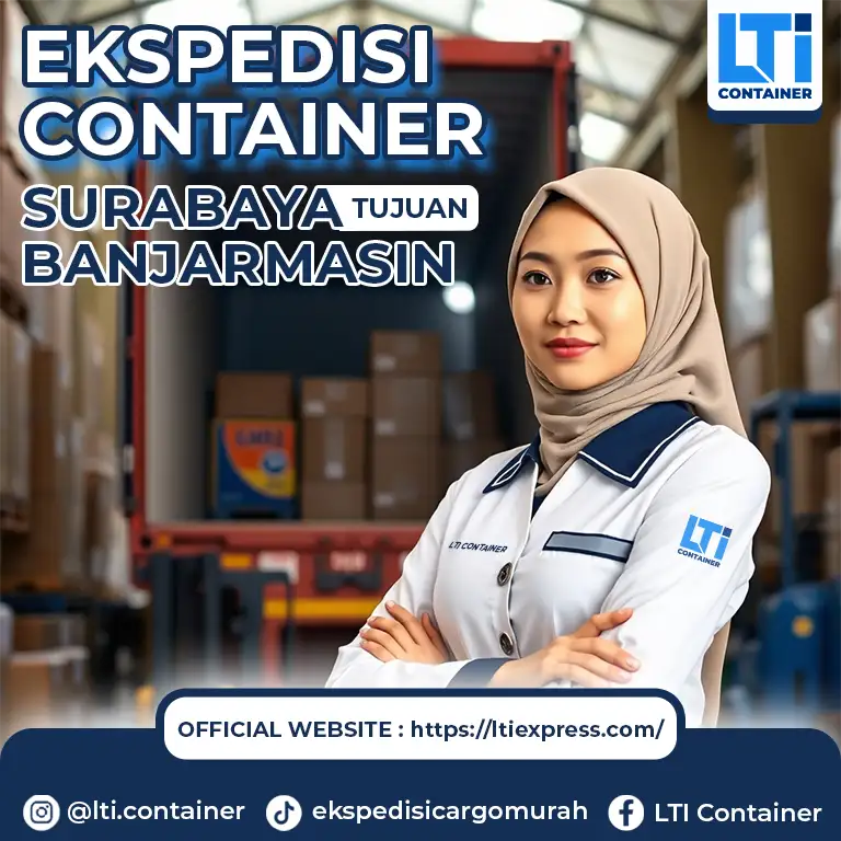 ekspedisi container surabaya banjarmasin