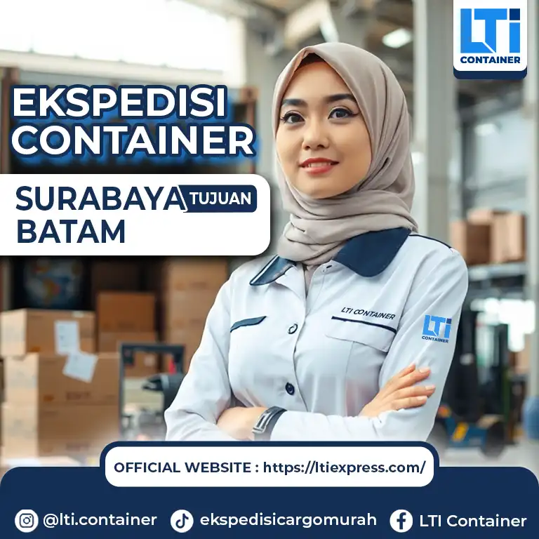 ekspedisi container surabaya batam
