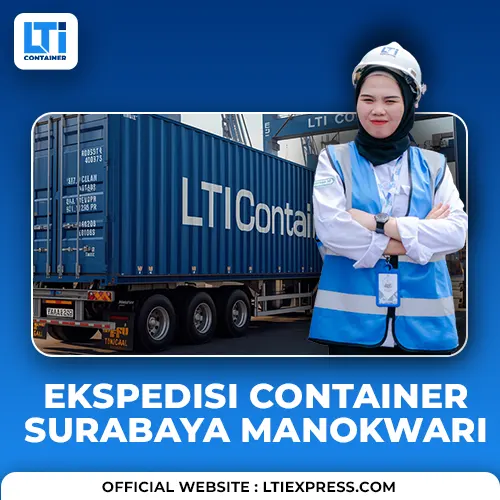 ekspedisi container surabaya manokwari