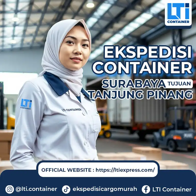 ekspedisi container surabaya tanjung pinang