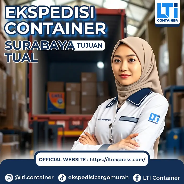 ekspedisi container surabaya tual