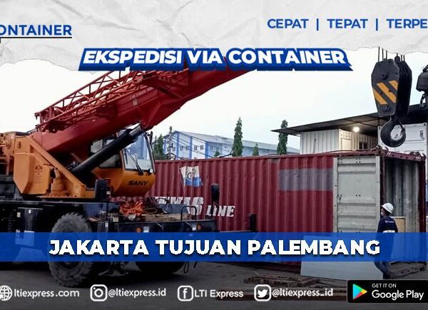ekspedisi container jakarta palembang