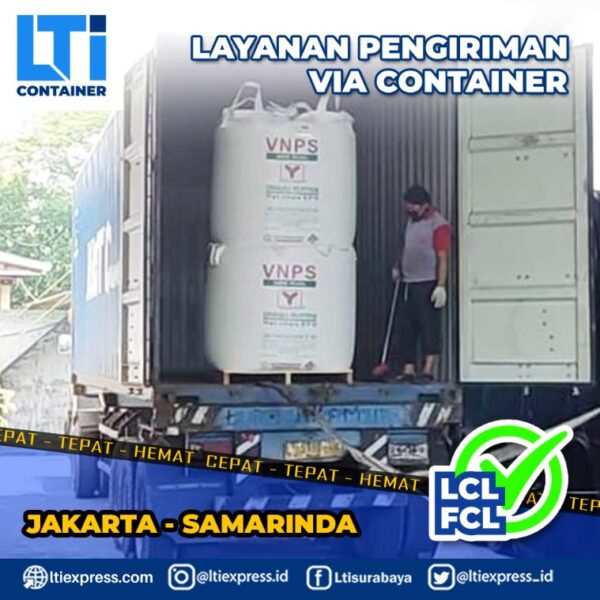 ekspedisi container Jakarta Samarinda