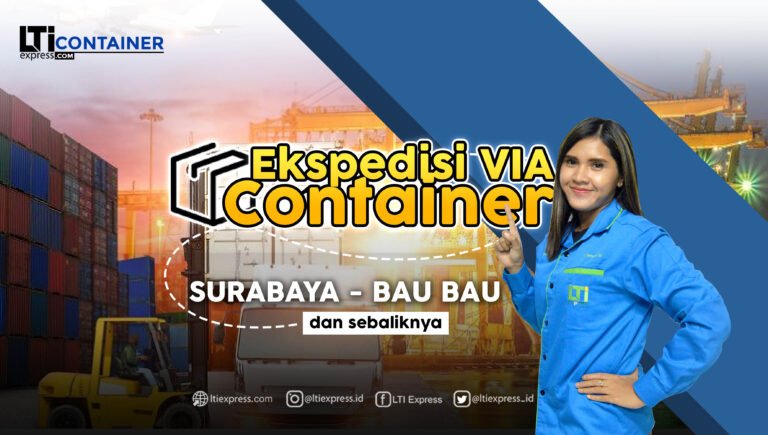 ekspedisi container surabaya baubau