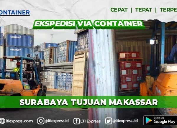 ekspedisi container surabaya makassar