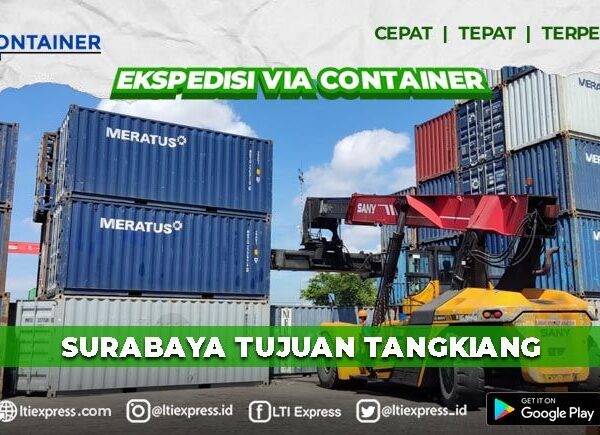 ekspedisi container surabaya tangkiang