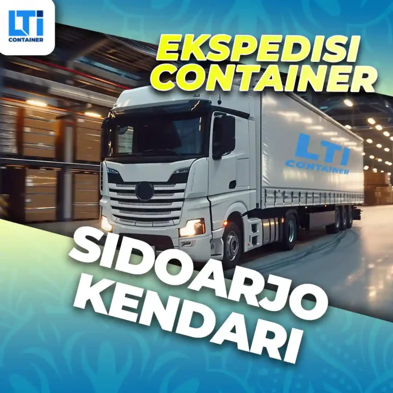 Ekspedisi Container Sidoarjo Kendari