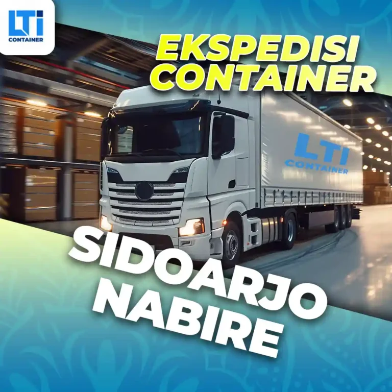 Ekspedisi Container Sidoarjo Nabire