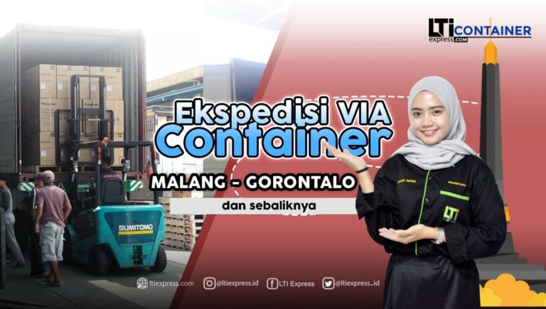 ekspedisi container malang gorontalo