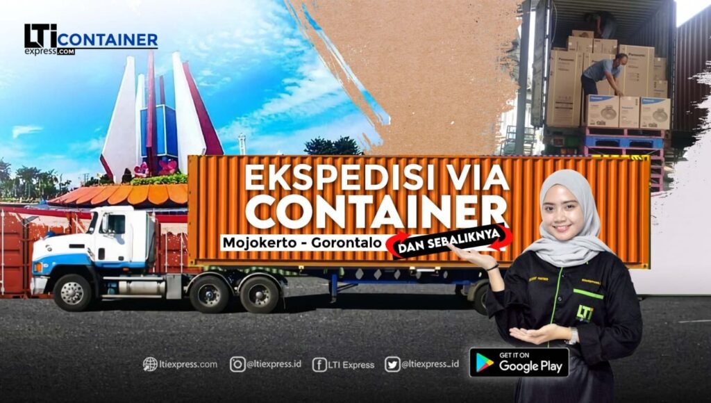 container mojokerto gorontalo