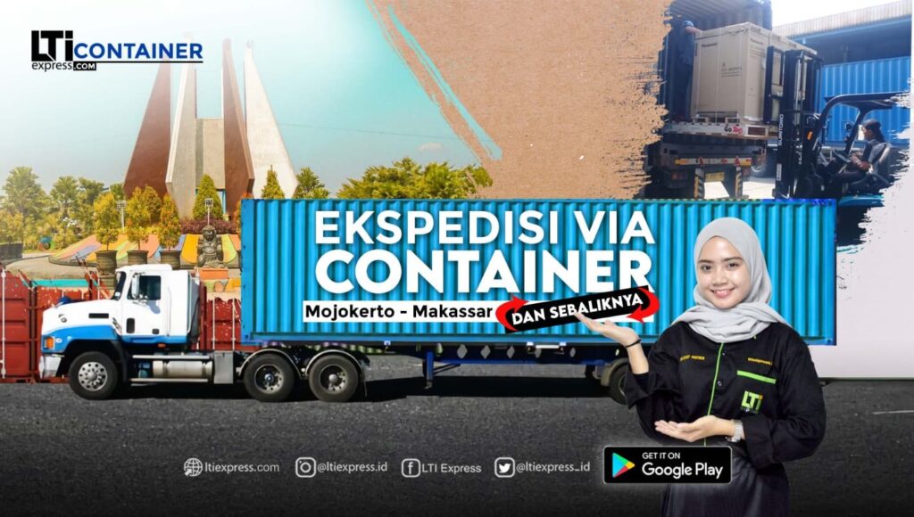 container mojokerto makassar