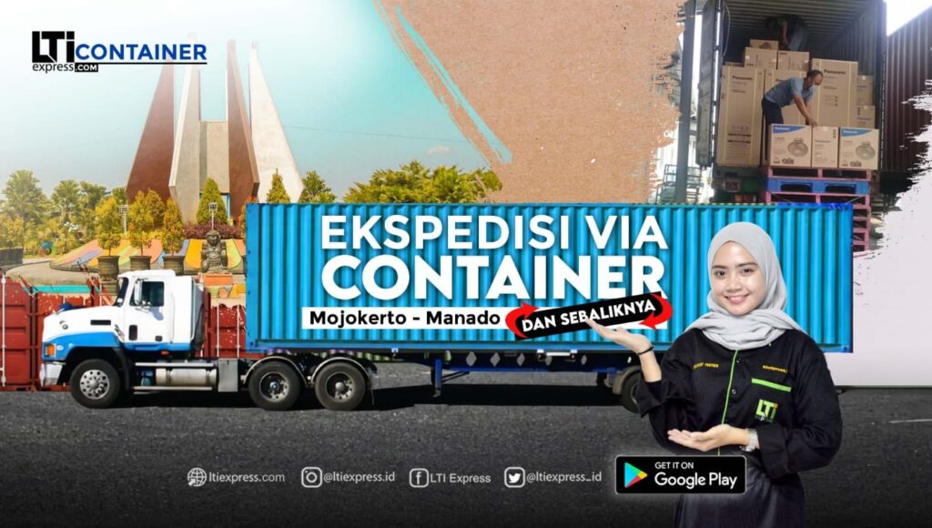 container mojokerto manado
