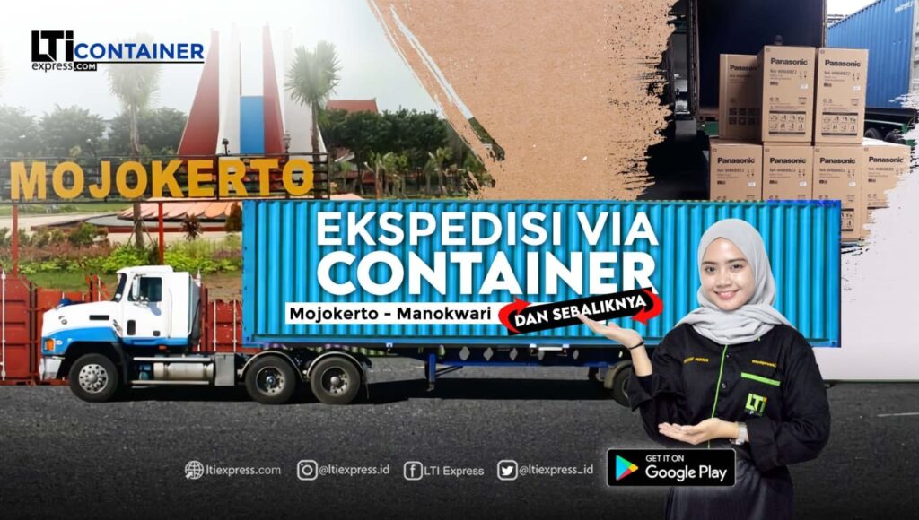 ekspedisi container mojokerto manokwari