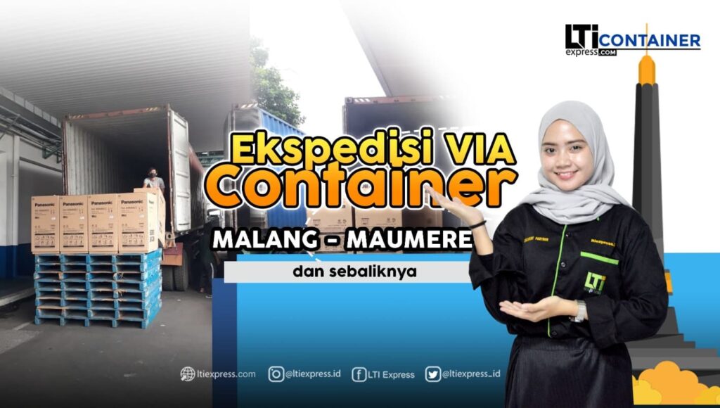 ekspedisi container malang maumere