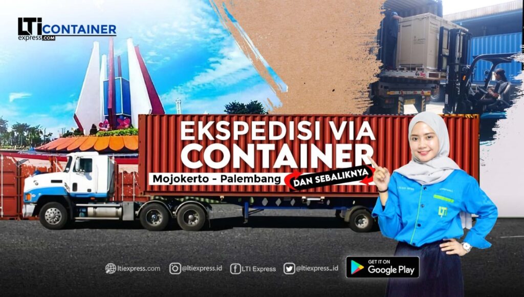 container mojokerto palembang