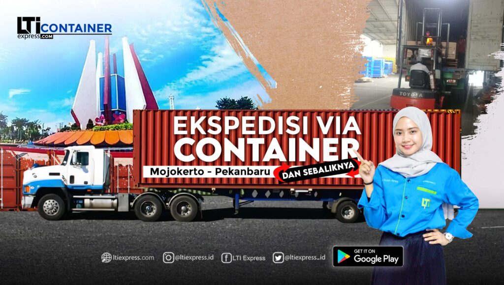 ekspedisi container mojokerto pekanbaru