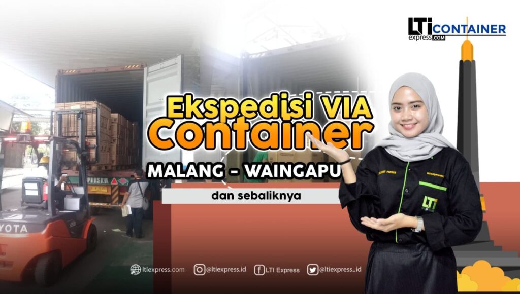 ekspedisi container malang waingapu