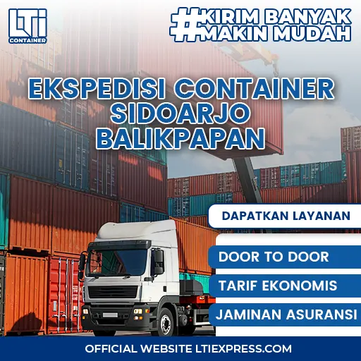 ekspedisi container sidoarjo balikpapan