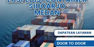 ekspedisi container sidoarjo medan