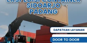 ekspedisi container sidoarjo padang