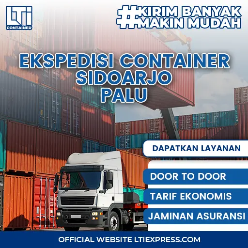 ekspedisi container sidoarjo palu