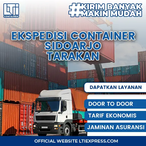 ekspedisi container sidoarjo tarakan