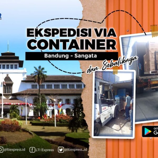 ekspedisi container Bandung Sangatta