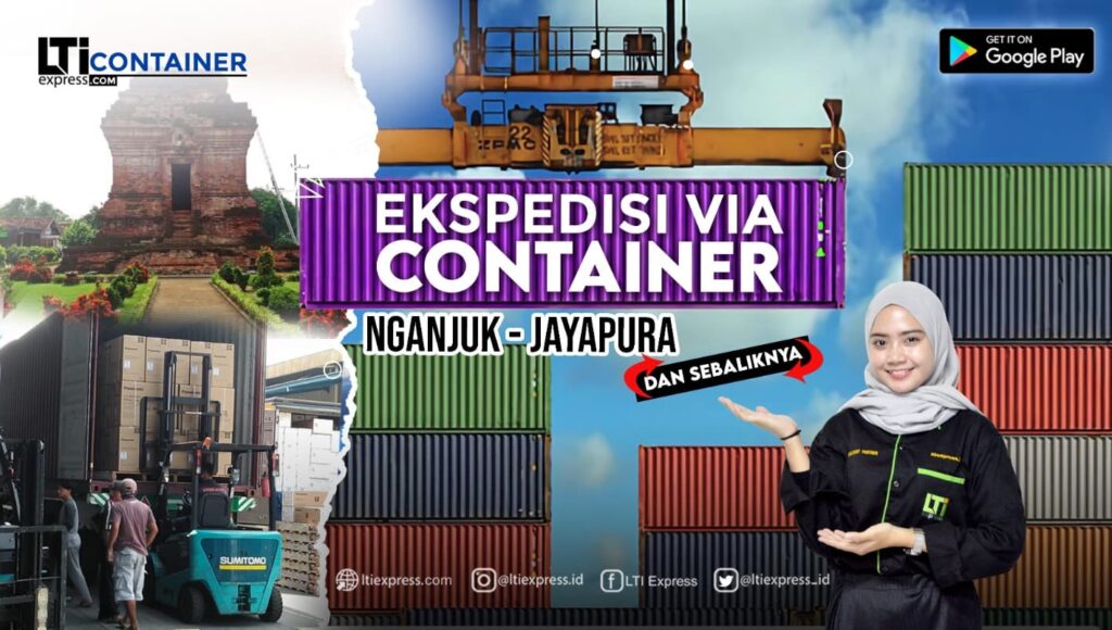 container nganjuk jayapura