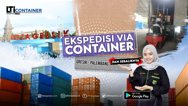 ekspedisi container gresik palembang