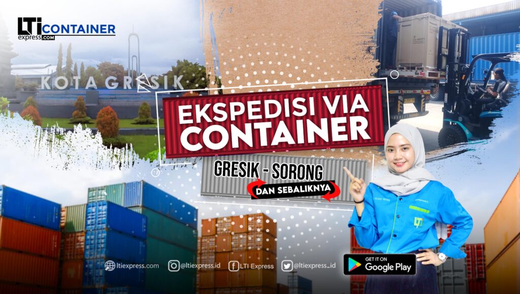 container gresik sorong