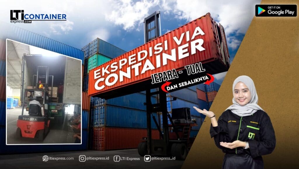 ekspedisi container tual