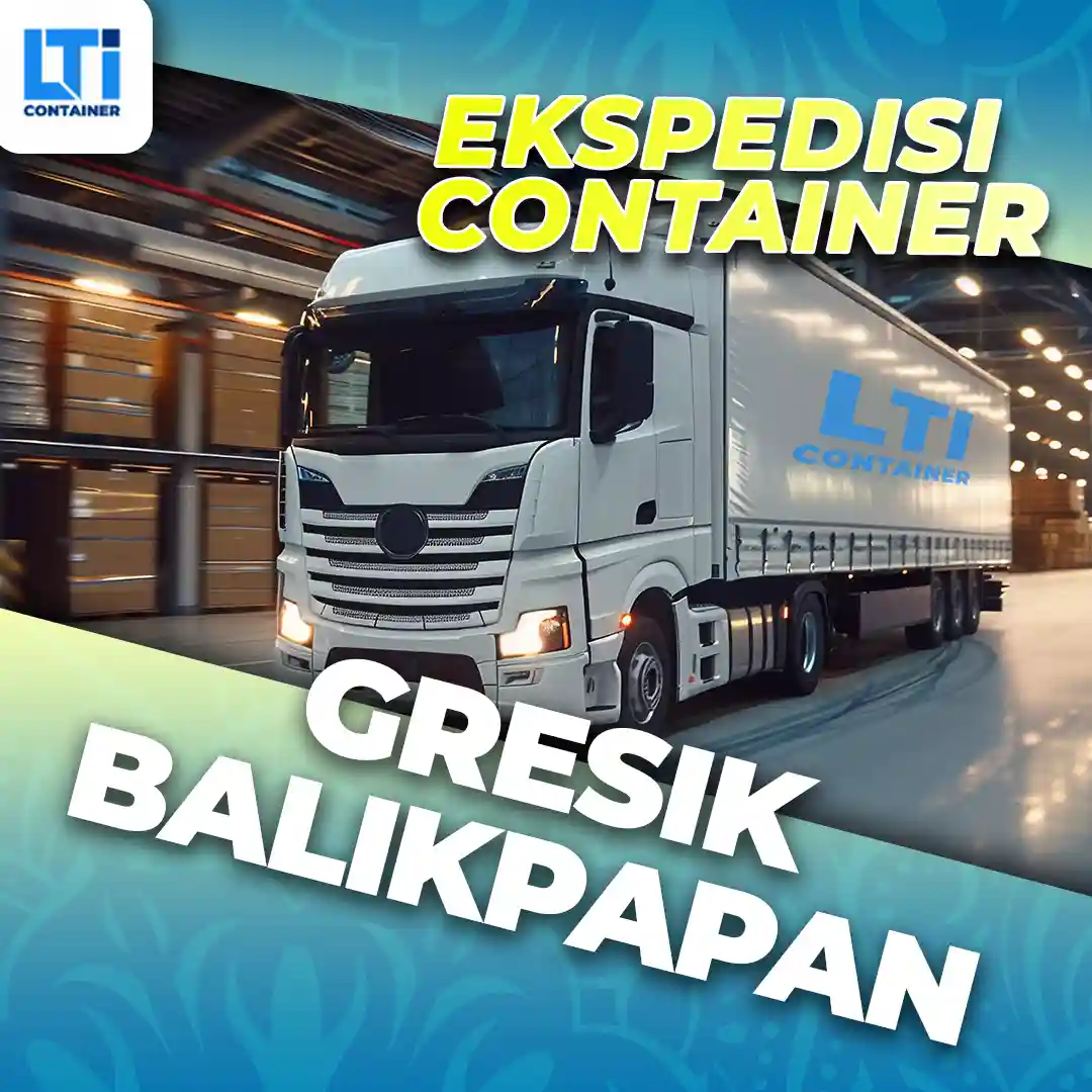 ekspedisi container gresik balikpapan