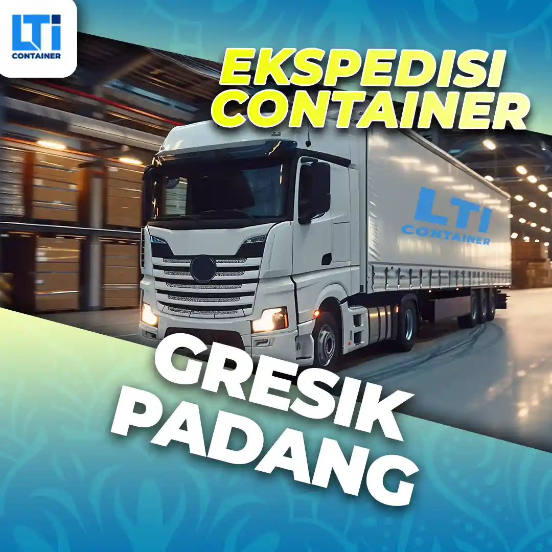 ekspedisi container gresik padang