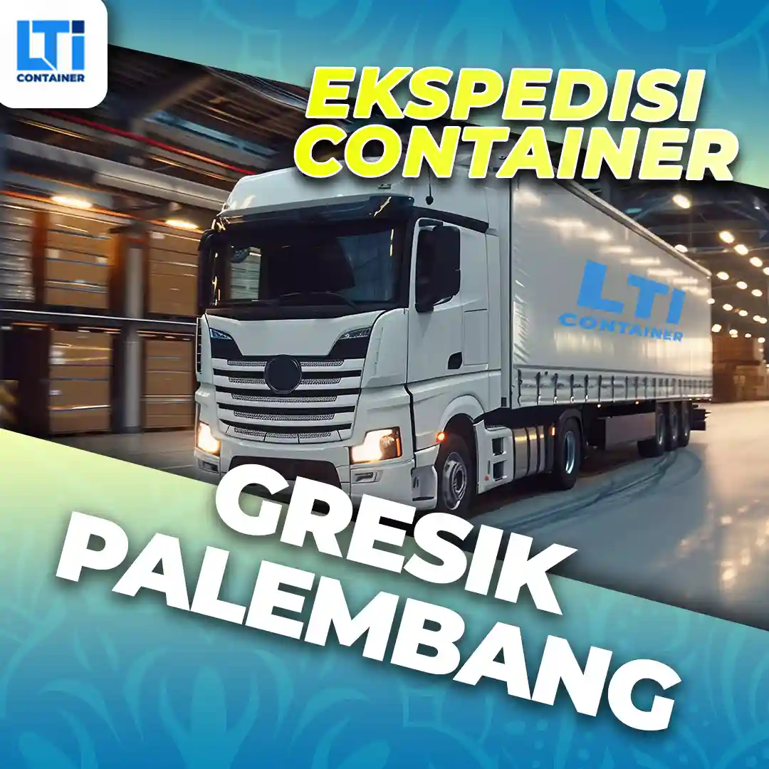 ekspedisi container gresik palembang