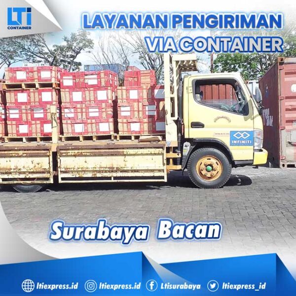 ekspedisi container surabaya bacan