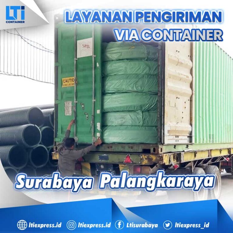 ekspedisi container surabaya palangkaraya