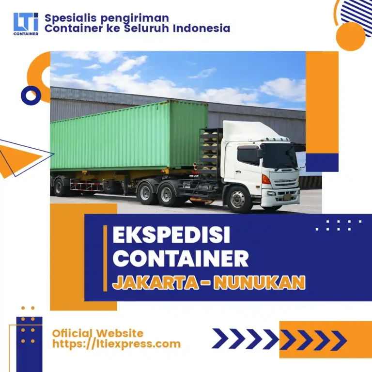 ekspedisi container jakarta nunukan