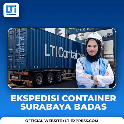 ekspedisi container surabaya badas