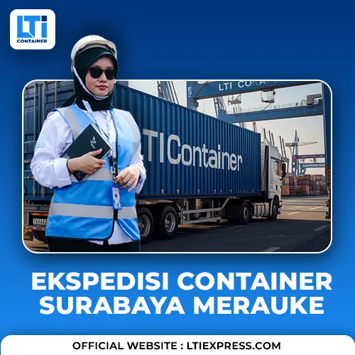 ekspedisi container surabaya merauke