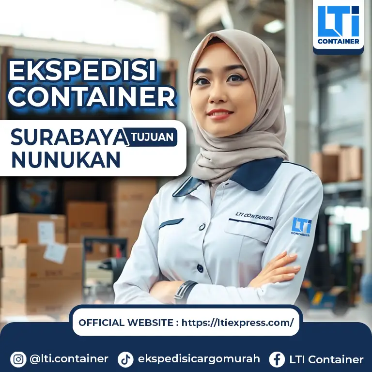 ekspedisi container surabaya nunukan